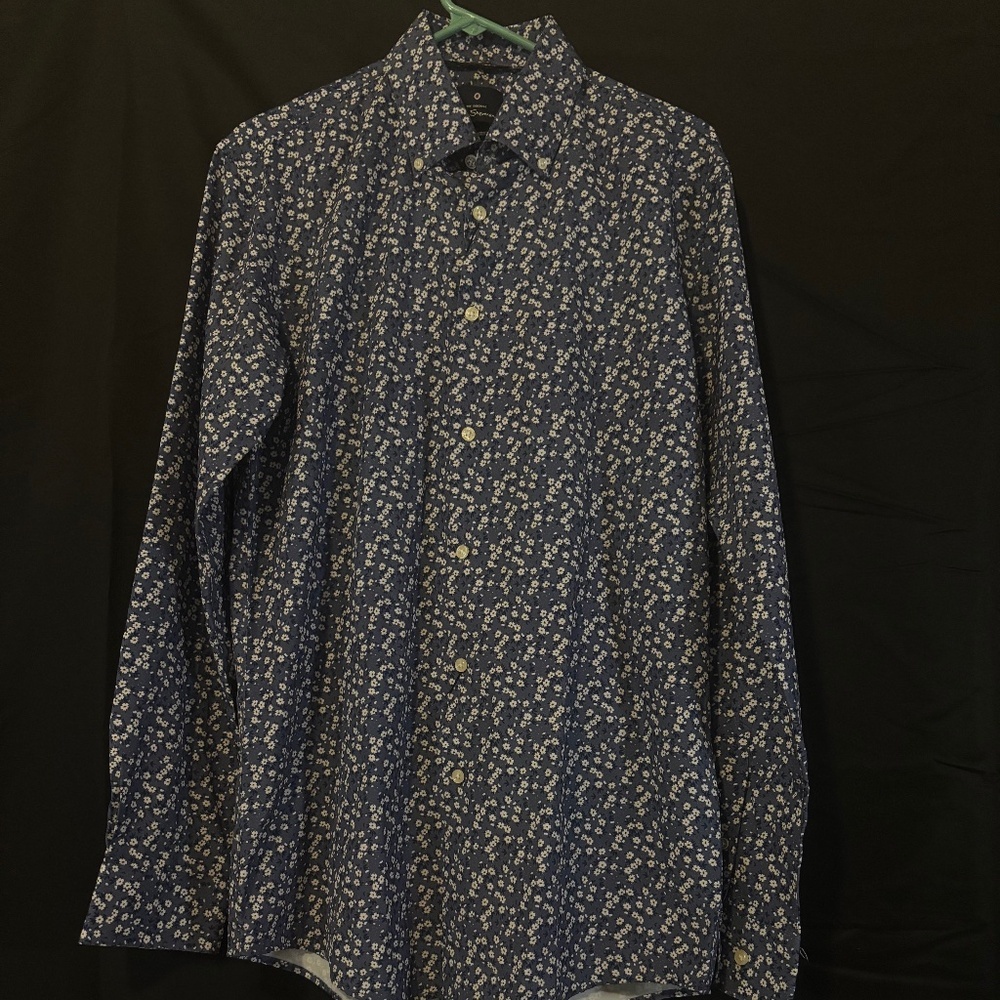 Men’s Size Medium Ben Sherman Floral Long Sleeve